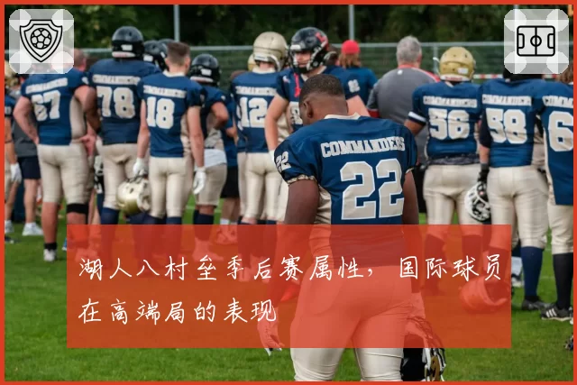 湖人八村垒季后赛属性，国际球员在高端局的表现